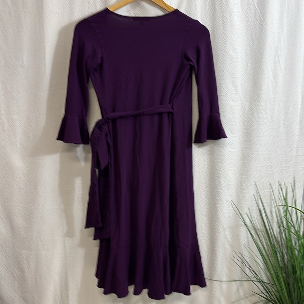 Isabella Oliver ruffle wrap dress - Picture 7 of 9